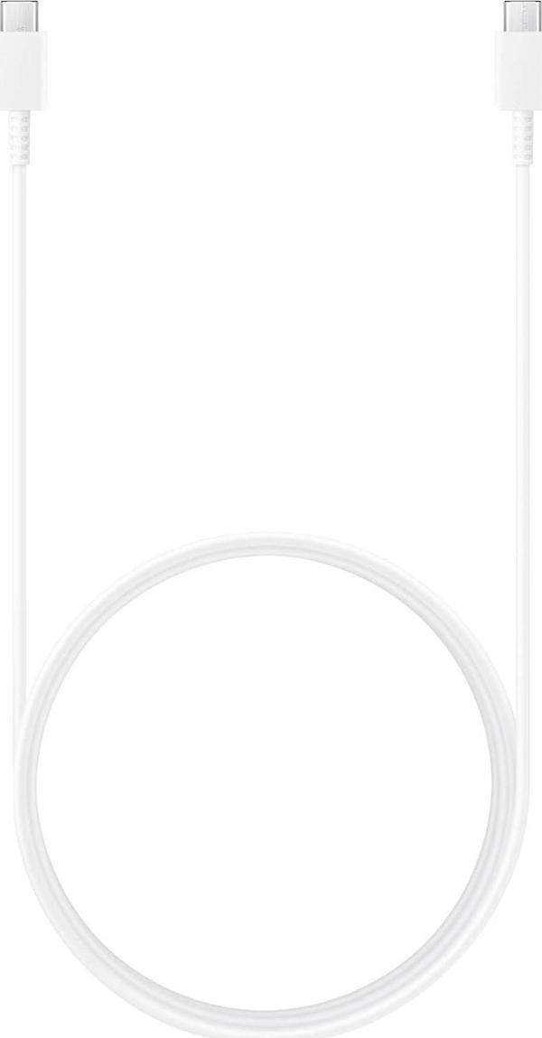 Samsung Galaxy Tab S6 Lite SM-P617 LTE İle Uyumlu 60W Type-C To Type-C Data ve Şarj Kablo 1.8Metre Beyaz - Image 1