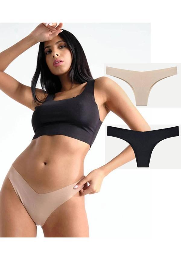 Gecko Collection Gecko Brazilian Tanga Lazer Kesim 2 Adet - Image 1