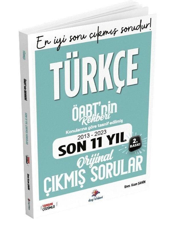 Dizgi Kitap ÖABT nin Rehberi Türkçe Öğretmenliği Son 11 Yıl Çıkmış Sorular Tamamı Çözümlü - Dizgi Kitap Yayınları - Image 1