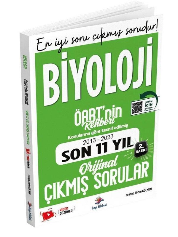Dizgi ÖABT nin Rehberi Biyoloji Öğretmenliği Son 11 Yıl Çıkmış Sorular Video Çözümlü Dizgi Kitap - Dizgi Kitap Yayınları - Image 1