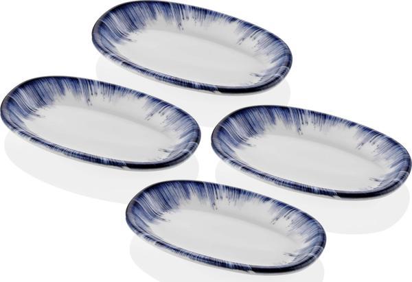 The Mia Gisou Oval Servis 15 cm 4'lü Set - Image 1