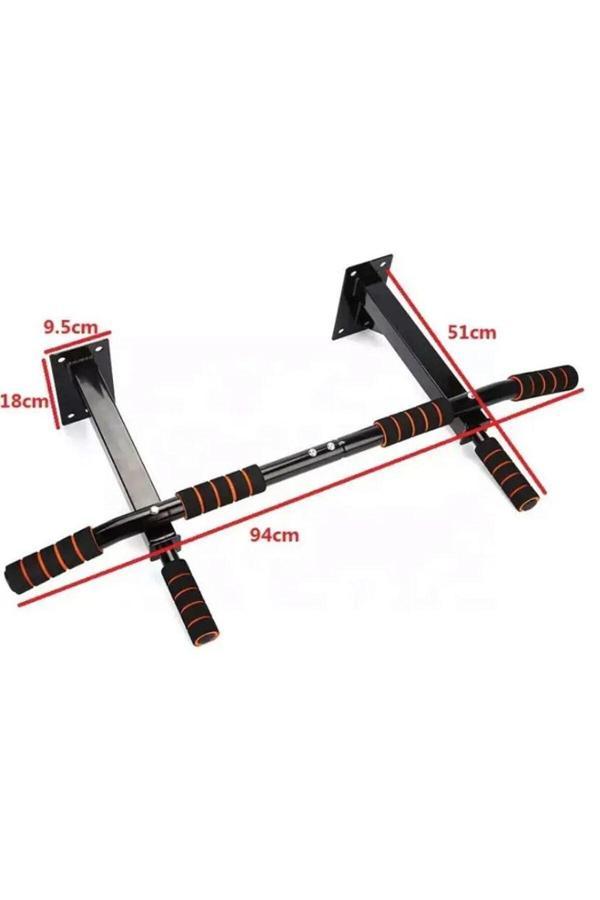 Jet Duvar Barfiksi Sünger Tutamaçlı Duvara Monte Barfiks Aleti Barfix Çekme Spor Aleti - Image 1