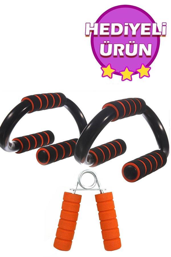 Jet Push Up Stand Profesyonel Egzersiz Şınav Aleti Şınav Çekme Aparatı Spor Aleti + El Yayı Tekli - Image 1