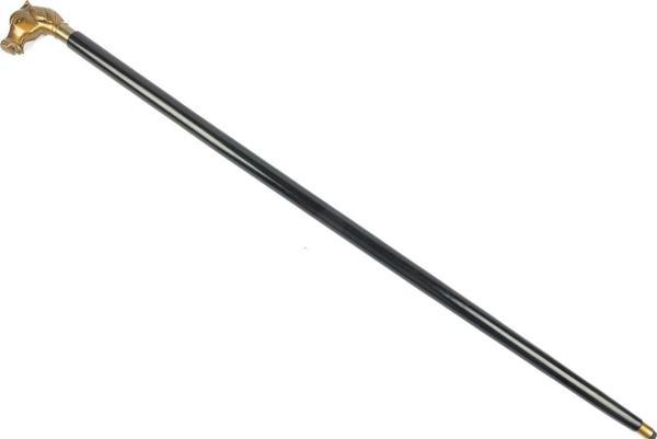 Mikasa Moor Antik Gold Dekor At Figürlü Baston 95cm - Image 1