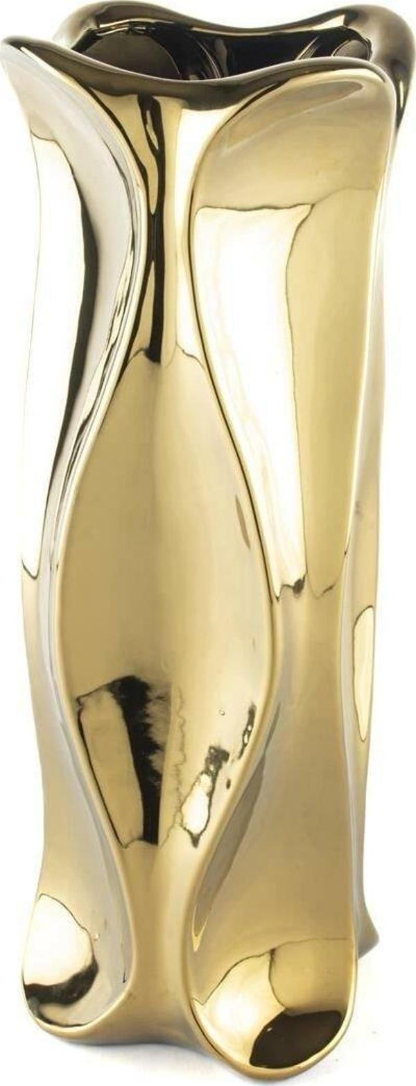 Mikasa Moor Gold Pors Vazo 15x41cm - Image 1