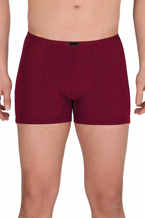 Erkek Modal Boxer Short Bordo 4488B - Image 1