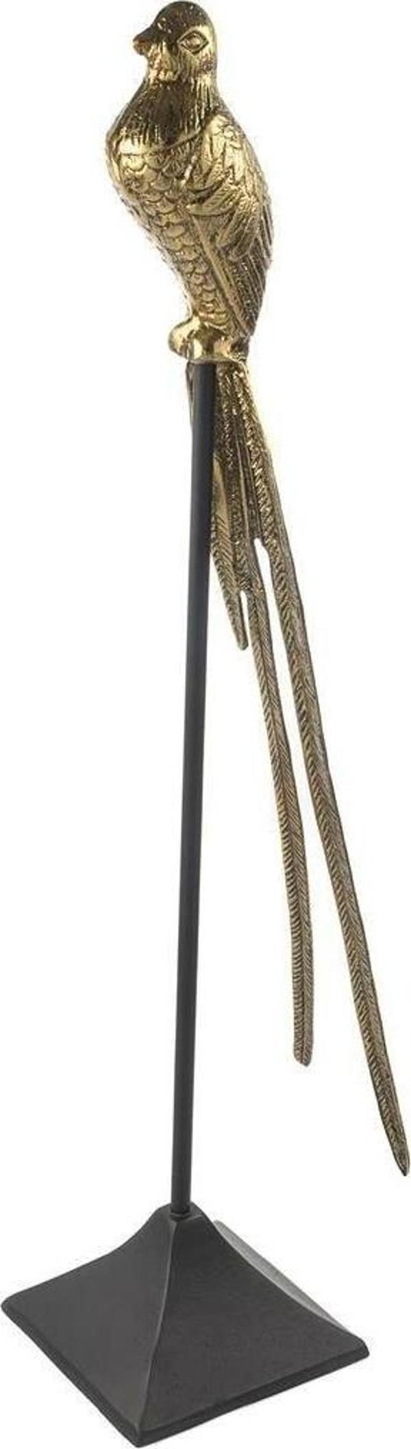 Mikasa Moor Gold Siyah Dekor Kuş Obje 15x19x73cm - Image 1