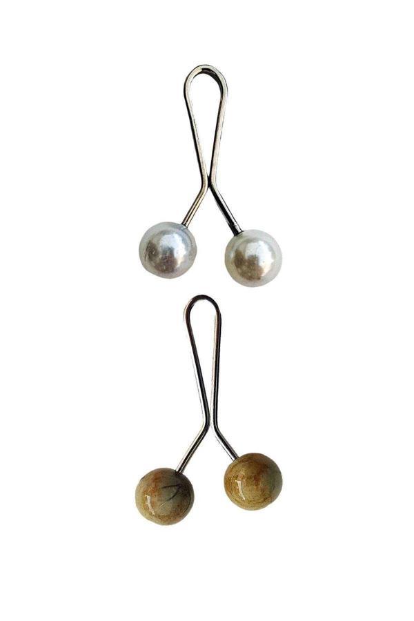 2 Adet Tesettür Eşarp ve Şal Klipsi Set 6 - Image 1