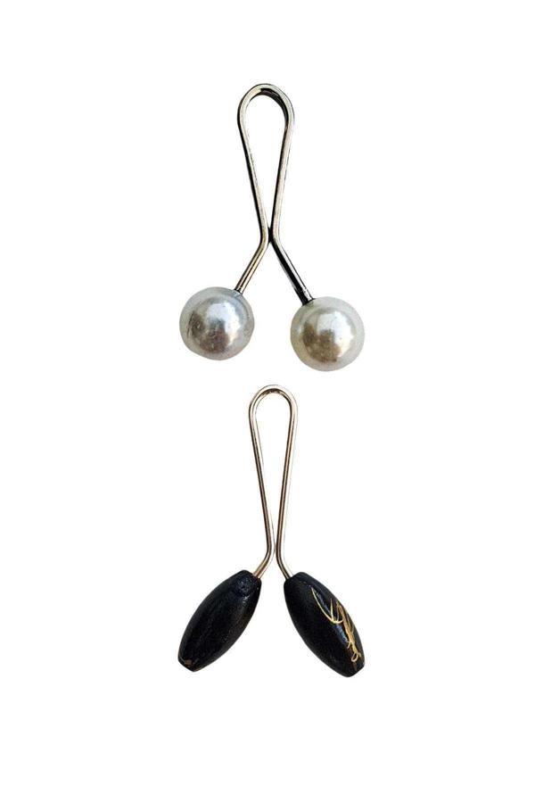 2 Adet Tesettür Eşarp ve Şal Klipsi Set 7 - Image 1