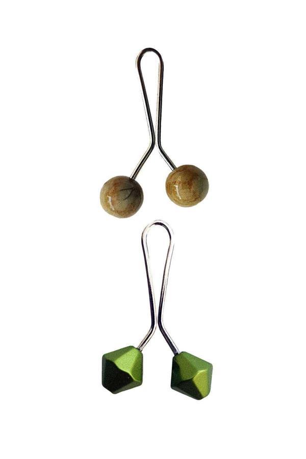 2 Adet Tesettür Eşarp ve Şal Klipsi Set 12 - Image 1