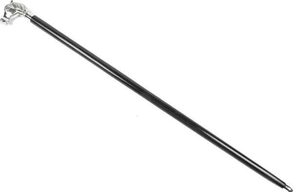 Mikasa Moor Gümüş Dekor At Figürlü Baston 95cm - Image 1