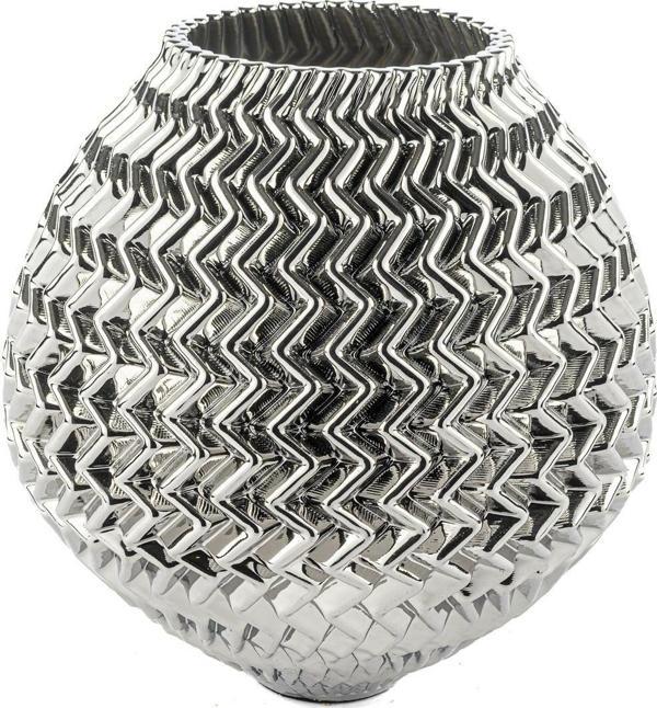 Mikasa Moor Gümüş Porselen Vazo 30cm - Image 1