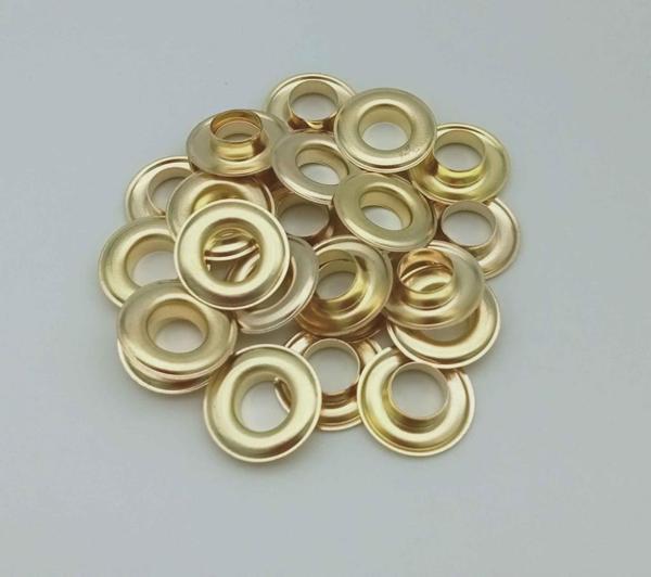 Çanta Aksesuar Light Gold 10'Lu Kuşgözü Kapsül 26 Numara - Image 1