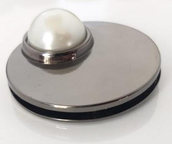 Çanta Aksesuar İncili Kilit Füme No:77 - Image 1