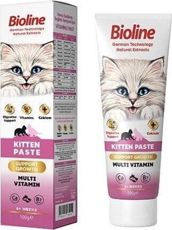 Bioline Kitten Paste Yavru Kedi Macunu 100 Gr - Image 1