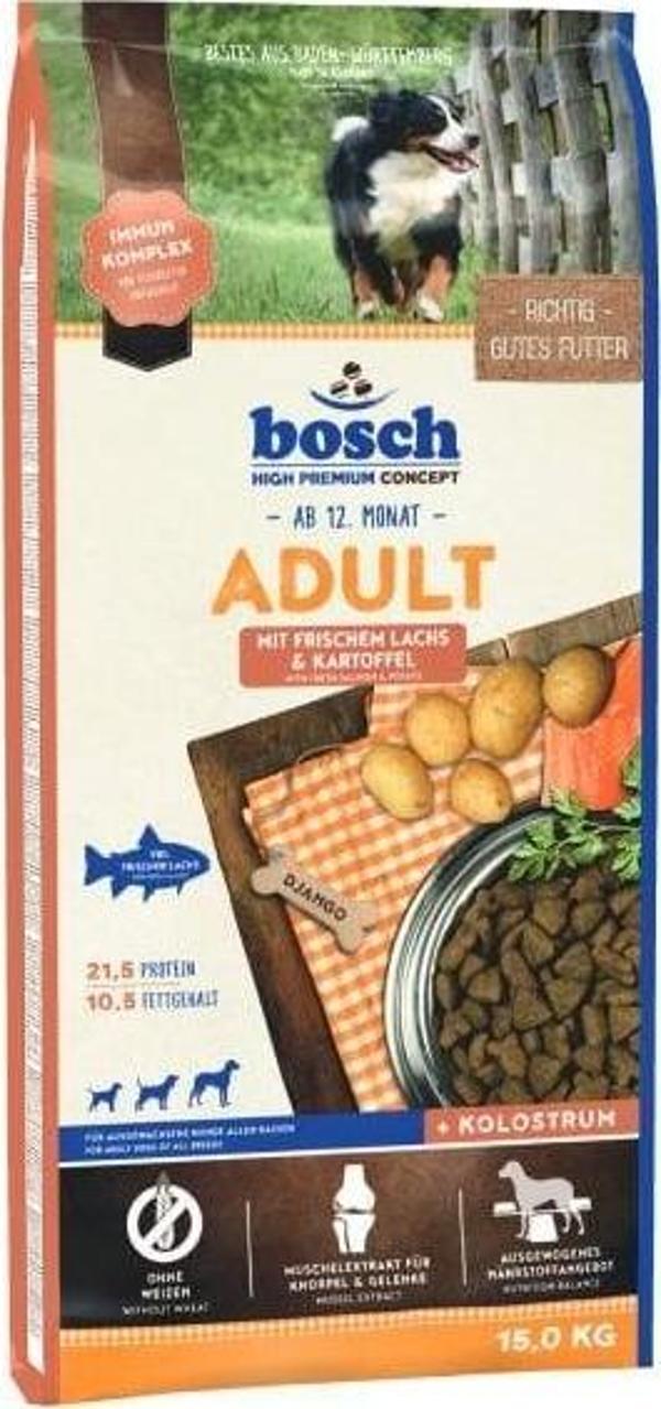 Bosch Adult Tahılsız Somon Balıklı Patatesli Yetişkin Köpek Maması 15 Kg - Image 1