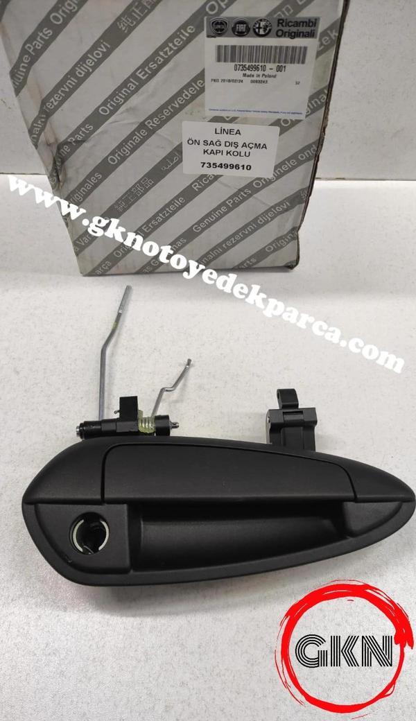 Grande Punto 2005- - Linea 2007- Ön Kapı Kolu Sağ Oem No (735448519) - Image 1