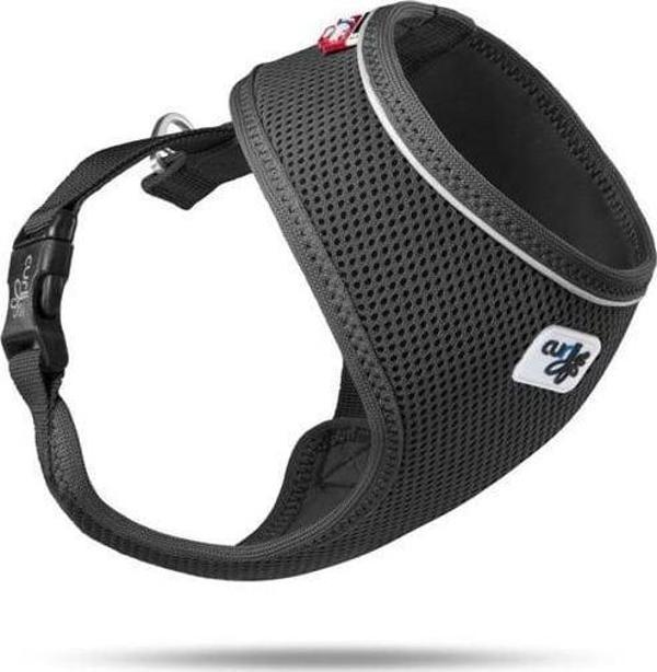 Curli Basic Air-Mesh Köpek Göğüs Tasması Siyah Xsmall 28-34x22 Cm - Image 1