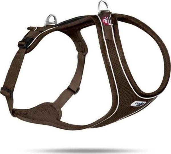 Curli Belka Comfort Harness Köpek Göğüs Tasması Kahverengi Small 62-66x44 Cm - Image 1