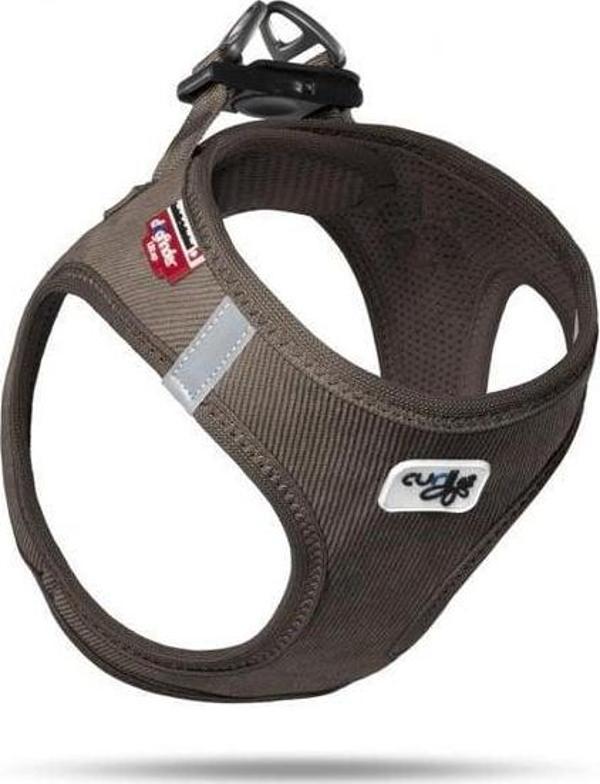 Curli Cord Vest Köpek Göğüs Tasması Kordon Kahverengi Xxxsmall 26-30 Cm - Image 1
