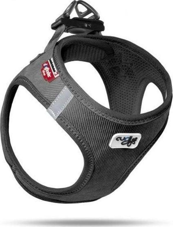 Curli Cord Vest Köpek Göğüs Tasması Siyah Xxxsmall 26-30 Cm - Image 1