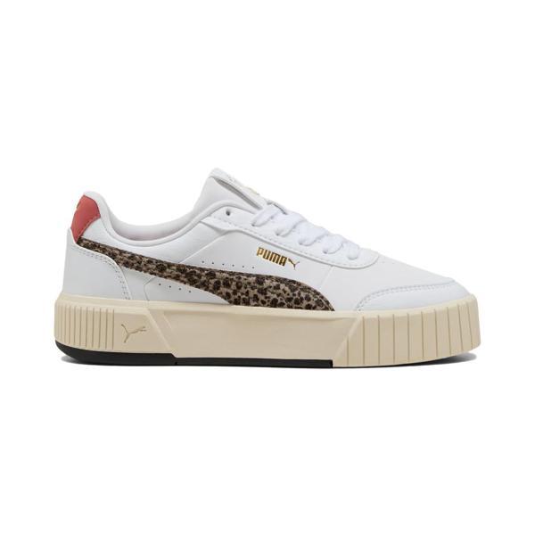 Puma 403515 Carina Mia Animal Flair Spor Ayakkabı Beyaz - Image 1