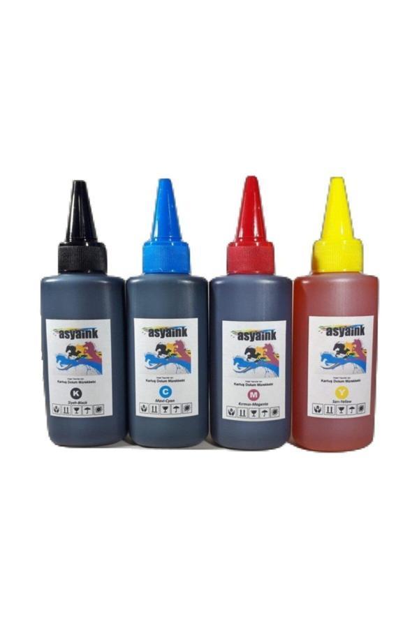 Canon E414, E464, Pg-46, Cl-56 Uyumlu Mürekkep 4x100ml - Image 1