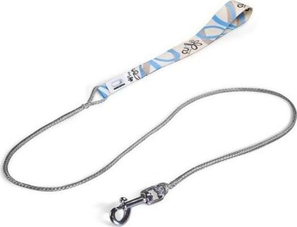 Curli Ultra Sağlam Cep Köpek Gezdirme Tasması Gri Medium 160 Cm - Image 1