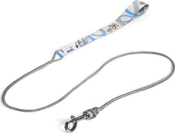 Curli Ultra Sağlam Cep Köpek Gezdirme Tasması Gri Small 110 Cm - Image 1