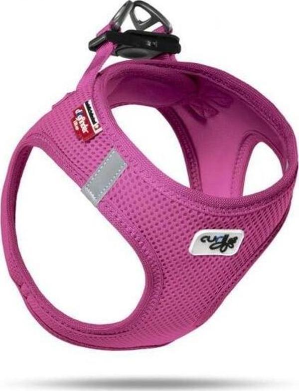 Curli Vest Air-Mesh Köpek Göğüs Tasması Fuşya Xxxsmall 26-30 Cm - Image 1