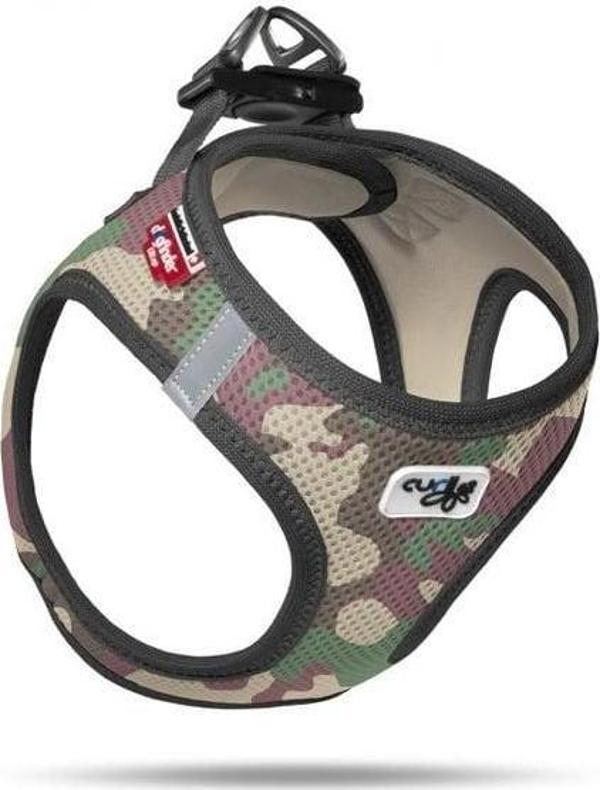 Curli Vest Air-Mesh Köpek Göğüs Tasması Kamuflaj Xxsmall 26-30 Cm - Image 1