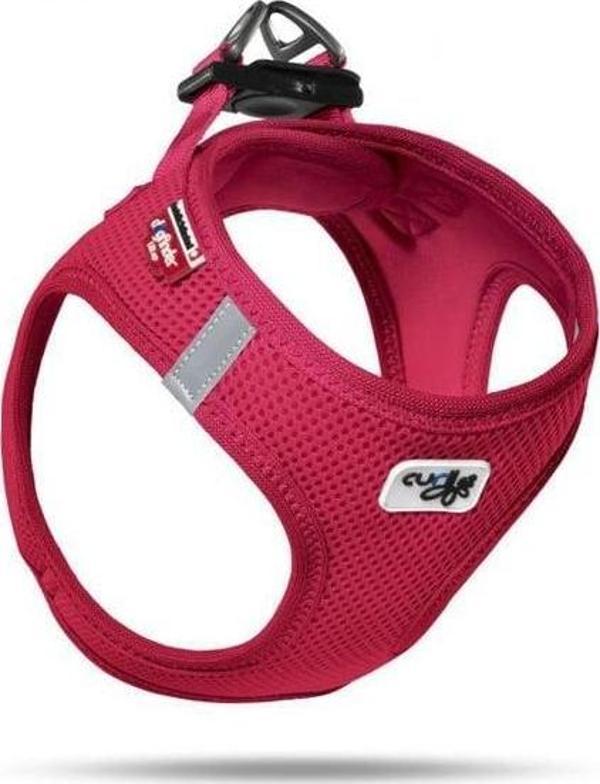 Curli Vest Air-Mesh Köpek Göğüs Tasması Kırmızı Xxsmall 26-30 Cm - Image 1