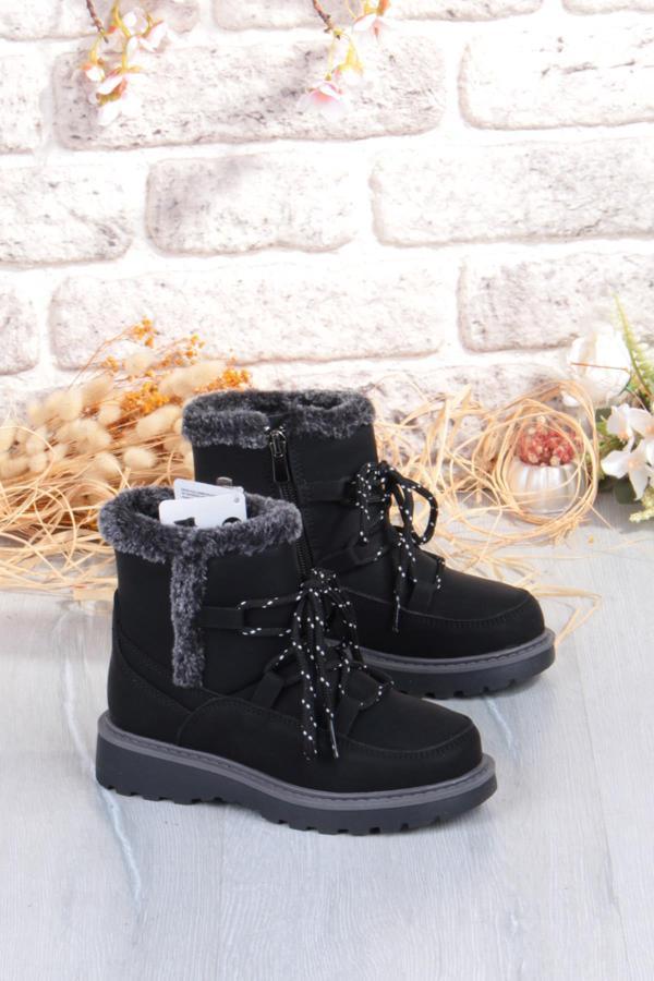 Fort Cool Lina Anatomik Sıcak Astar Kaymaz Taban Kız Çocuk Bot - Image 1