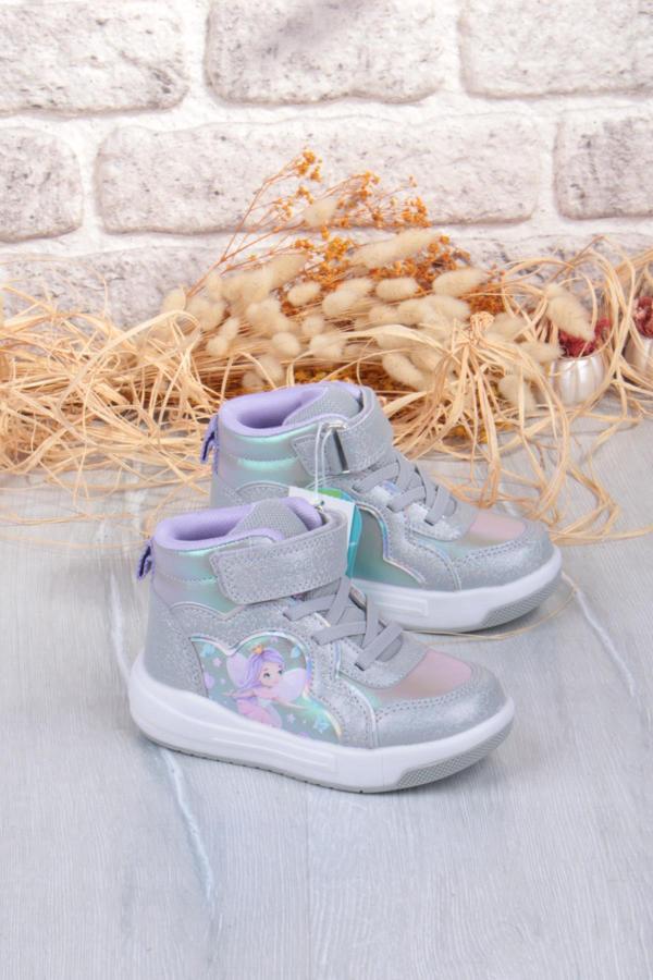 Vicco 946.P25K.419 Klint Gümüş Işıklı Kız Çocuk Bot - Image 1