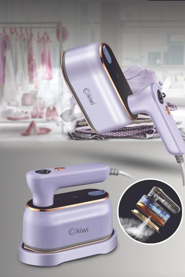 Kiwi 2'si 1 Arada Buharlı Ütü & Dikey Ütü Kırışık Giderici Portatif ***Mor*** Ksı-646 - Image 1