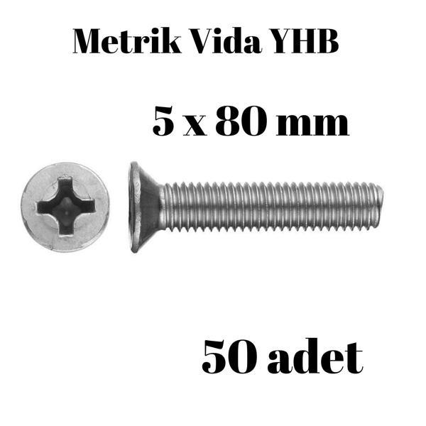 Metrik Vida Civata Yhb 5x80 50'li Paket - Image 1