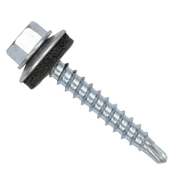 Trapez Vida 6.3X60 Pullu Çatı Vidası 50 adet Matkap Uçlu DIN7504K - Image 1