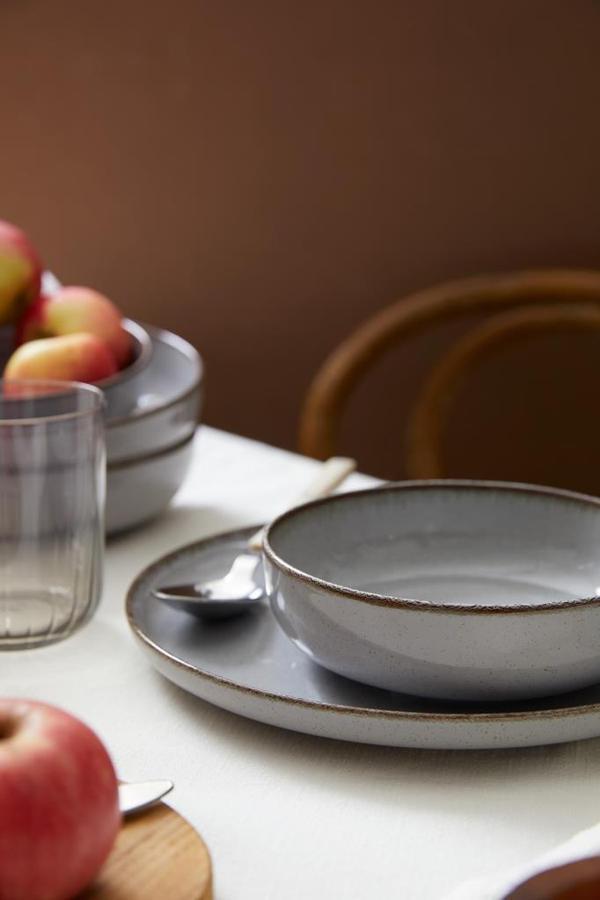 Kütahya Porselen Moderna 2 Li 20 Cm Kase Gri - Image 1