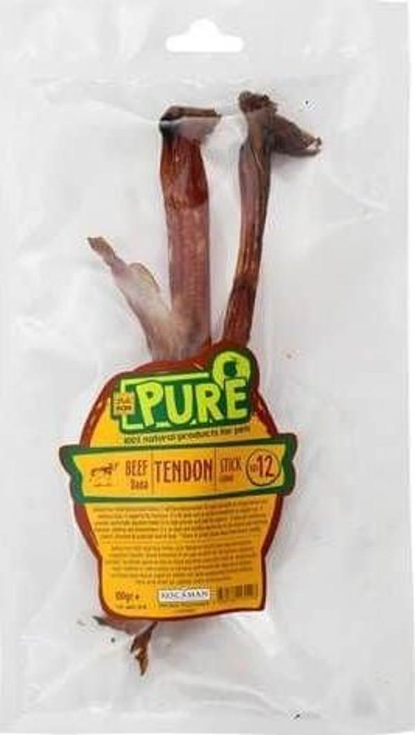 Delibon Kurutulmuş Çubuk Dana Tendon Köpek Ödül Maması 100 Gr - Image 1