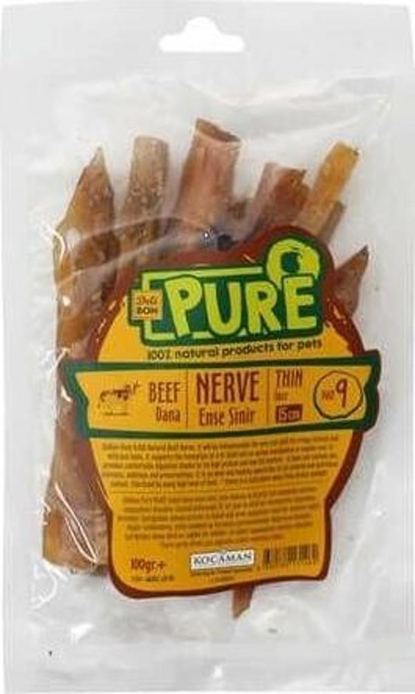 Delibon Kurutulmus Dana İnce Ense Sinir Köpek Ödül Maması 15 Cm 100 Gr - Image 1
