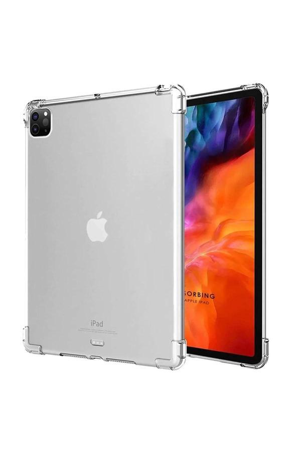 iPad Pro 11 (2018) Kılıf Anti Şeffaf Tablet Silikon - Şeffaf-(5796) - Image 1
