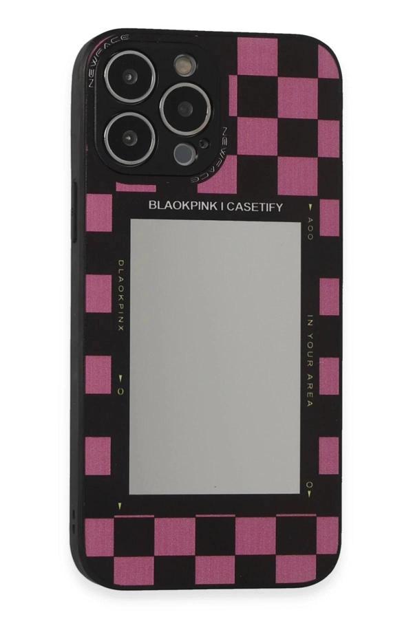 iPhone 14 Pro Kılıf Mirror Desenli Kapak - Mirror - 8-(5796) - Image 1