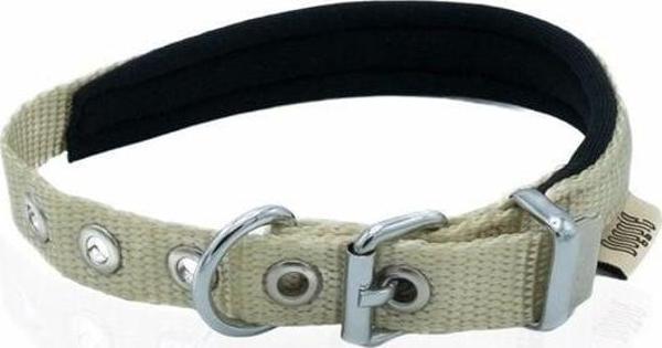 Doggie Comfort Dokuma Köpek Boyun Tasması Small Haki 1.5x20-25 Cm - Image 1