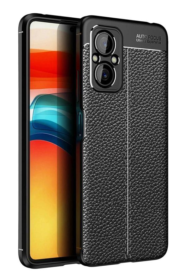 Xiaomi Poco M5 Kılıf Auto Focus Kapak - Siyah-(5796) - Image 1