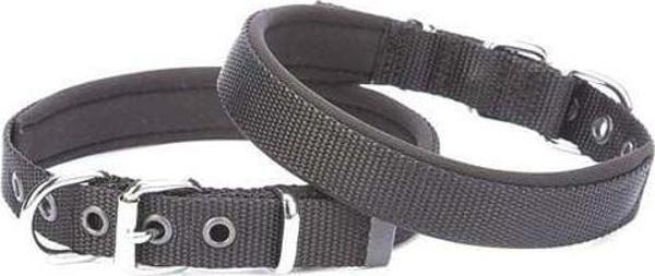 Doggie Comfort Dokuma Köpek Boyun Tasması Small Siyah 2x20-35 Cm - Image 1