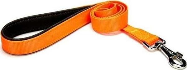 Doggie Comfort Dokuma Köpek Gezdirme Tasması Medium Turuncu 2.5x120 Cm - Image 1