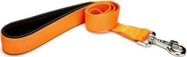 Doggie Comfort Dokuma Köpek Gezdirme Tasması Medium Turuncu 3x100 Cm - Image 1