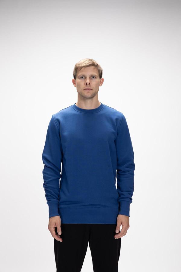 Bad  Bear Corner Crewneck Erkek Sweatshirt Mavi - Image 1