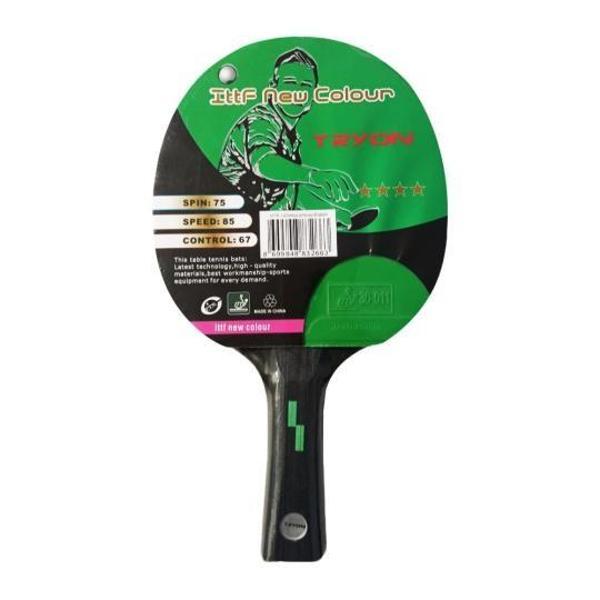 TRYON Yeşil Masa Tenisi Raketi MTR-160 - Image 1