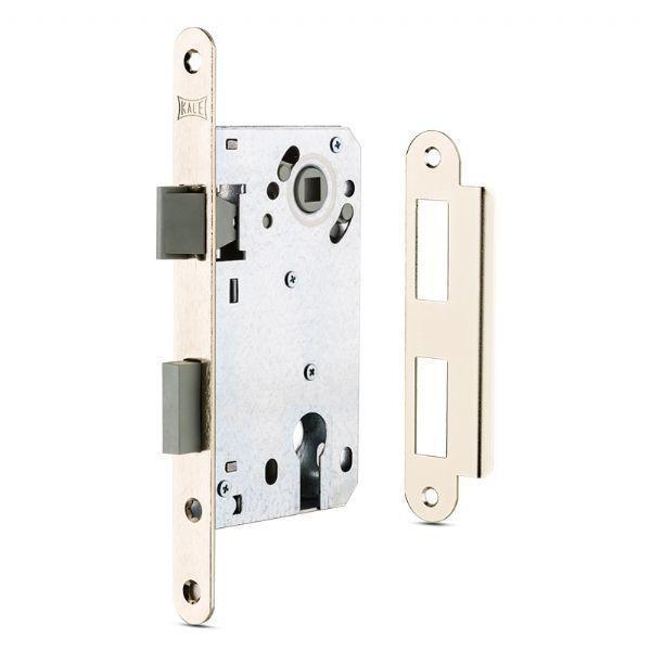 Kale 222 nikel plastik dilli hafele tipi sessiz extra gömme silindirli dış kapı kilidi - Image 1